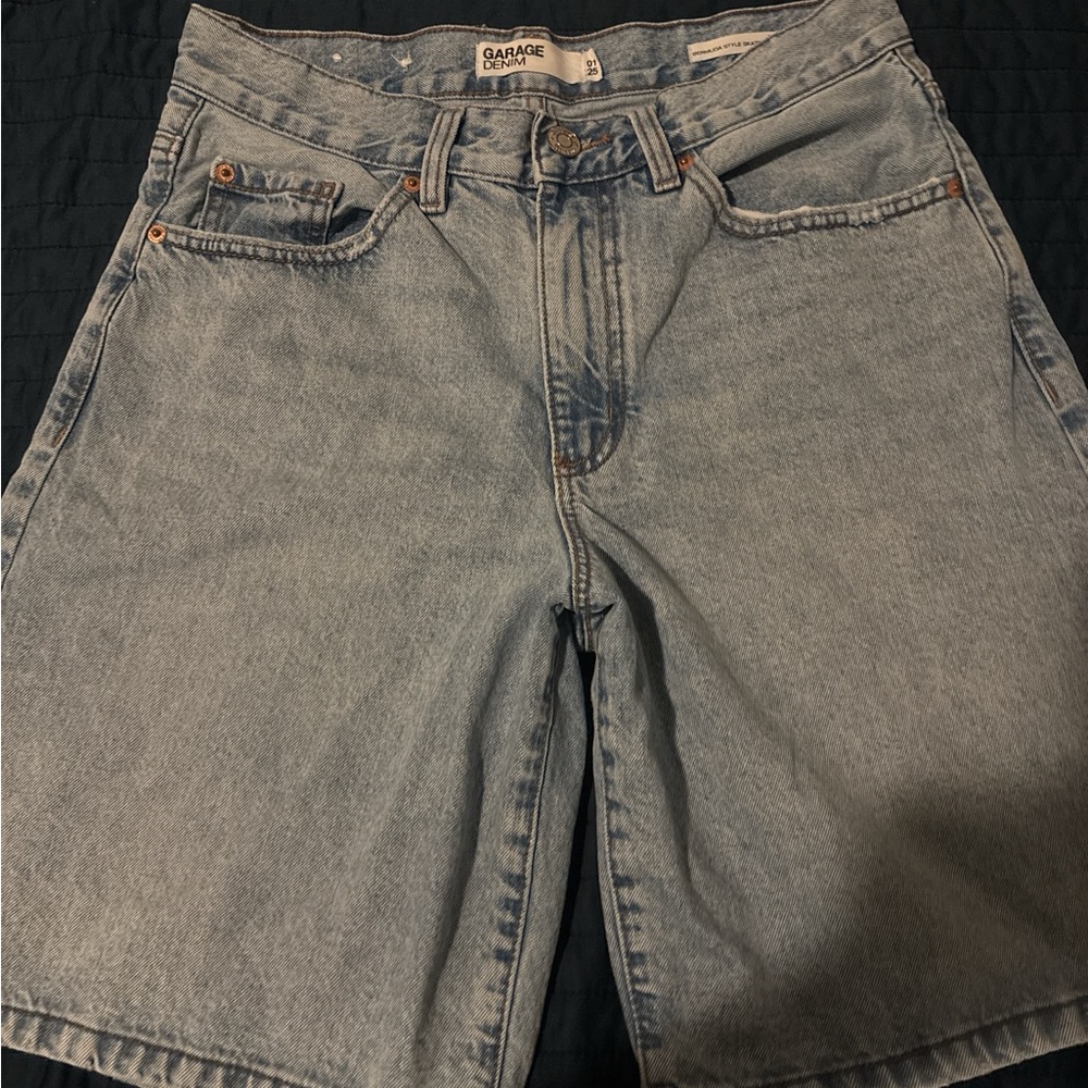 Garage Women's Classic Blue Denim Shorts